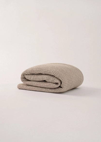 Latte Waffle Blanket – Made in Europe