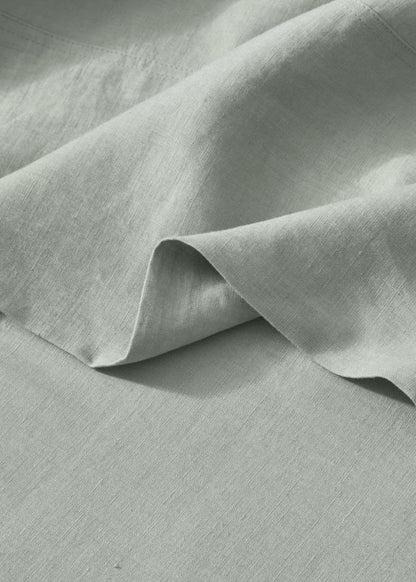 Close-up of gray fabric with folds