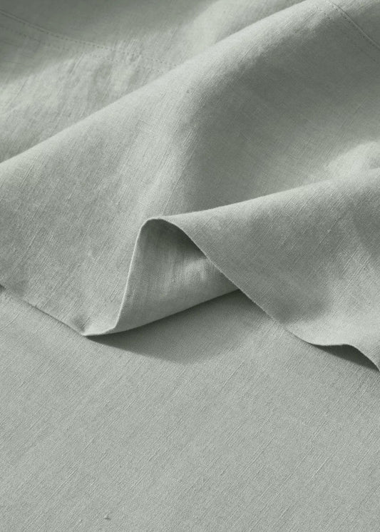 Close-up of gray fabric with folds