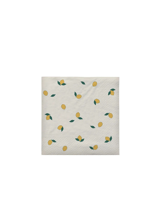 Paper Napkin - Lemons