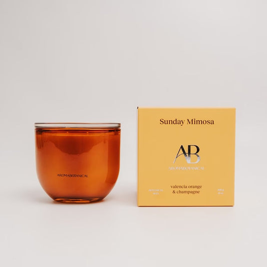 400gm Candle - Valencia Orange & Champagne
