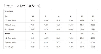 Azalea Linen Shirt - Blue & White Stripes