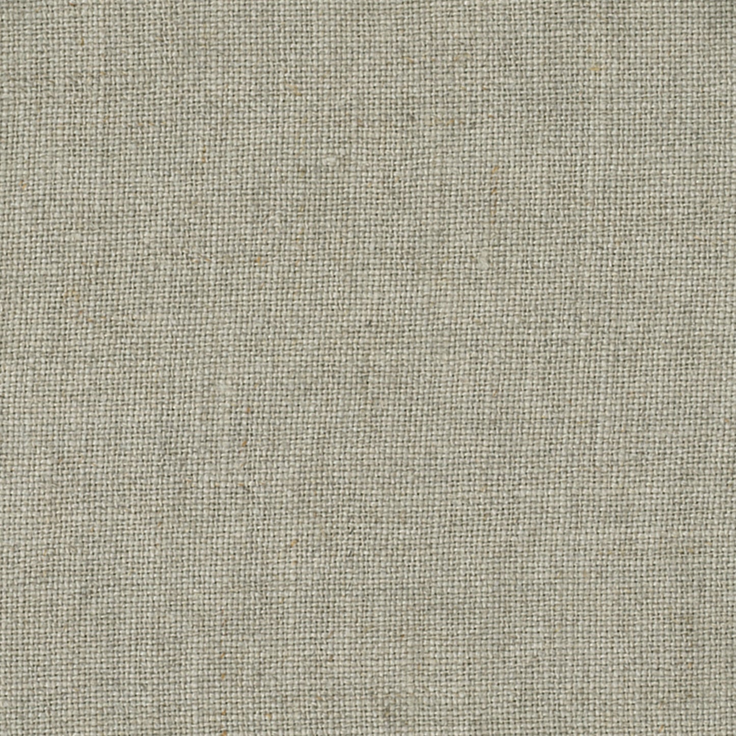 A close-up of a woven fabric texture in a light warm gray-beige color, showing the detailed linen-like weave pattern.