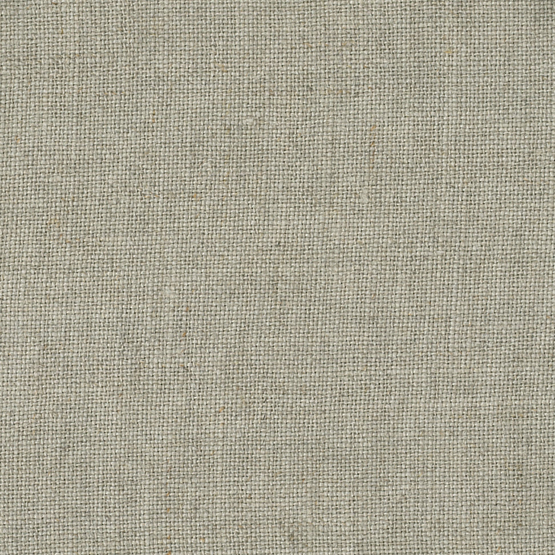 A close-up of a woven fabric texture in a light warm gray-beige color, showing the detailed linen-like weave pattern.