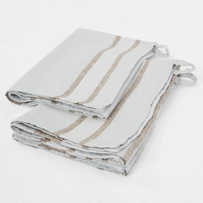Harbour Stripe Linen Tea Towel