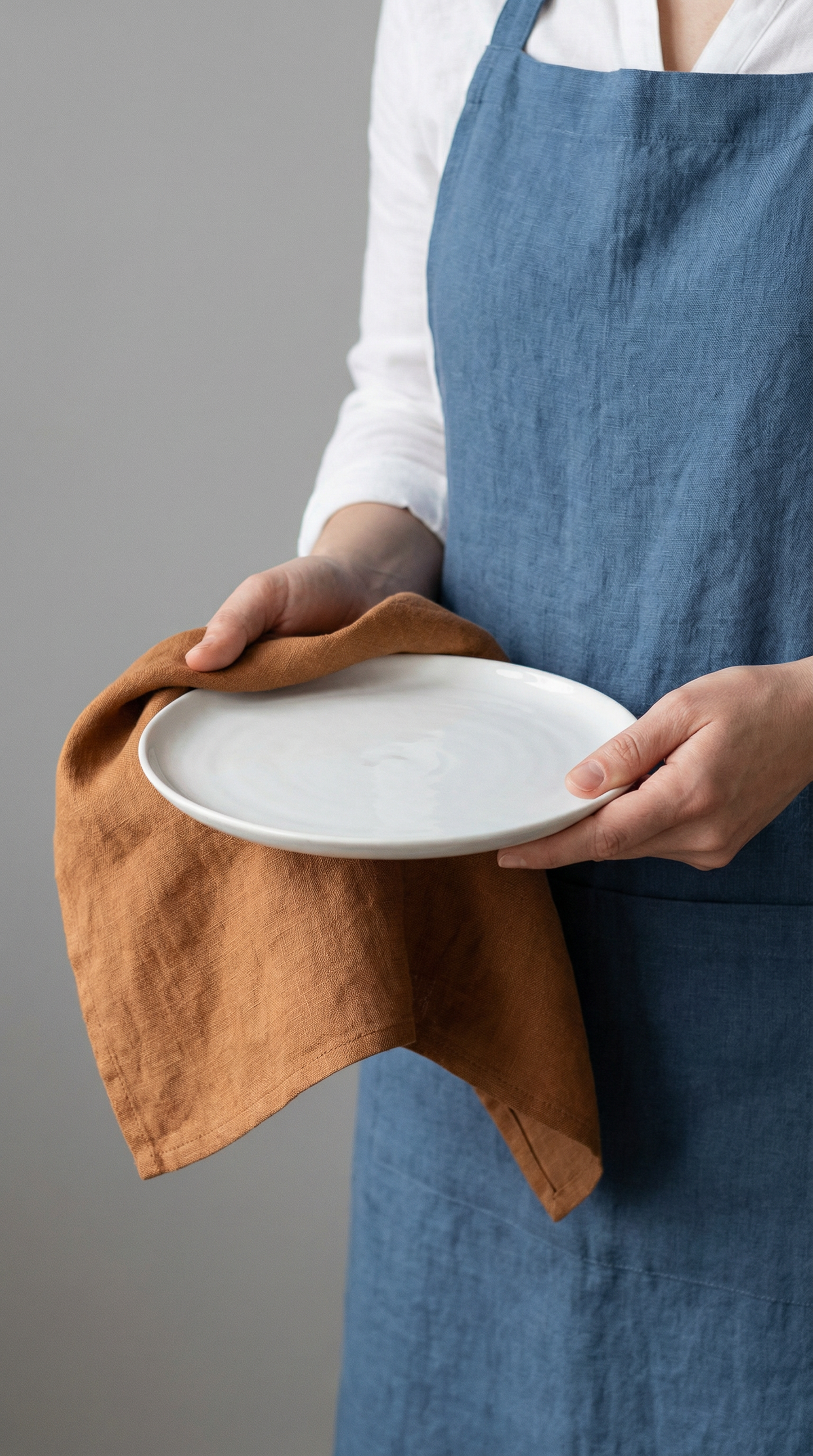 Linen Tea Towel | Cinnamon