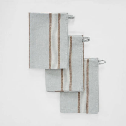 Harbour Stripe Linen Tea Towel