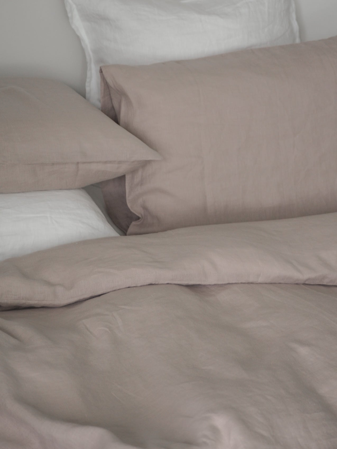 Linen Duvet Cover Set | Dusky Pink | Made In New Zealand