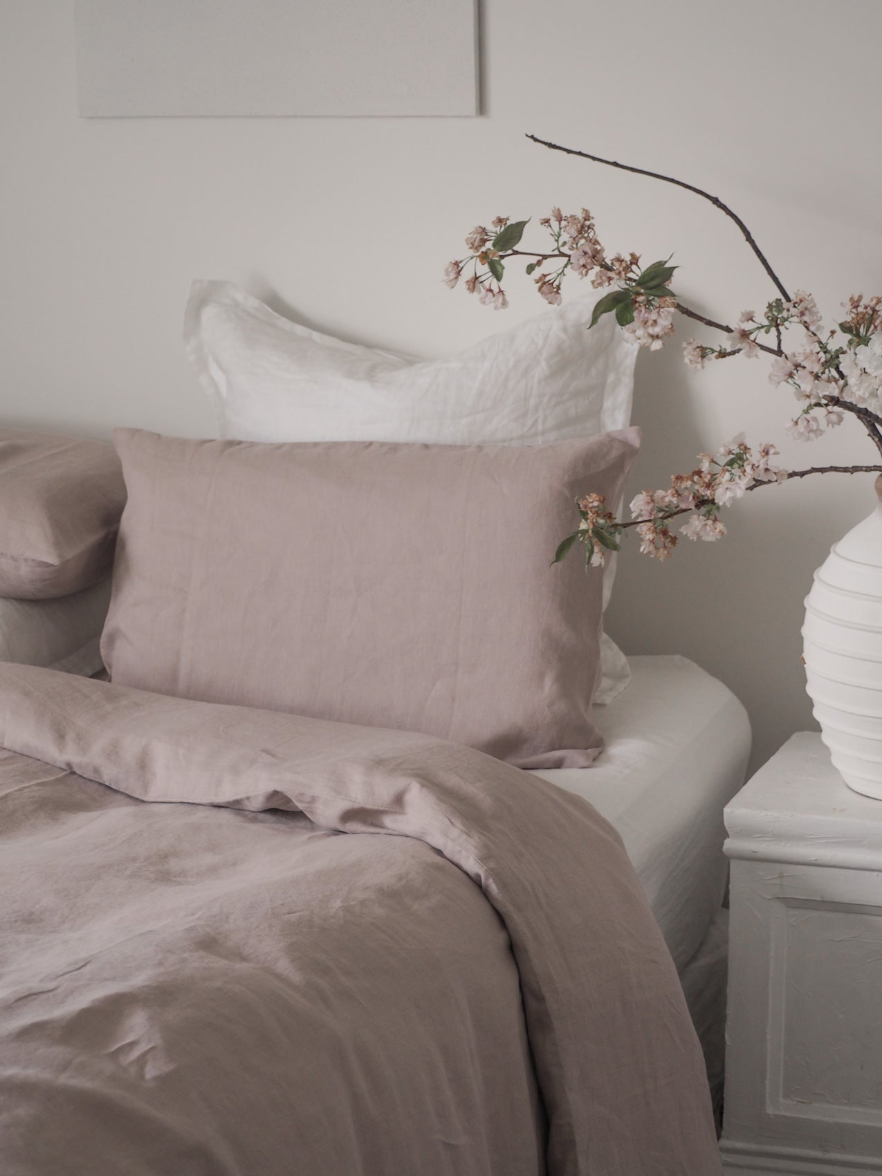 Linen Duvet Cover Set | Dusky Pink | Made In New Zealand