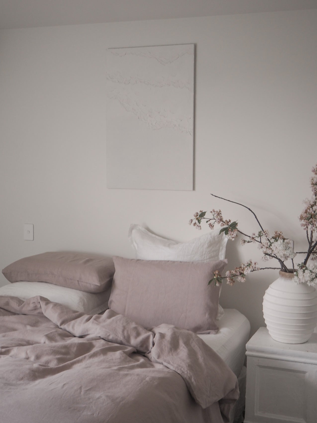 Linen Duvet Cover Set | Dusky Pink | Made In New Zealand