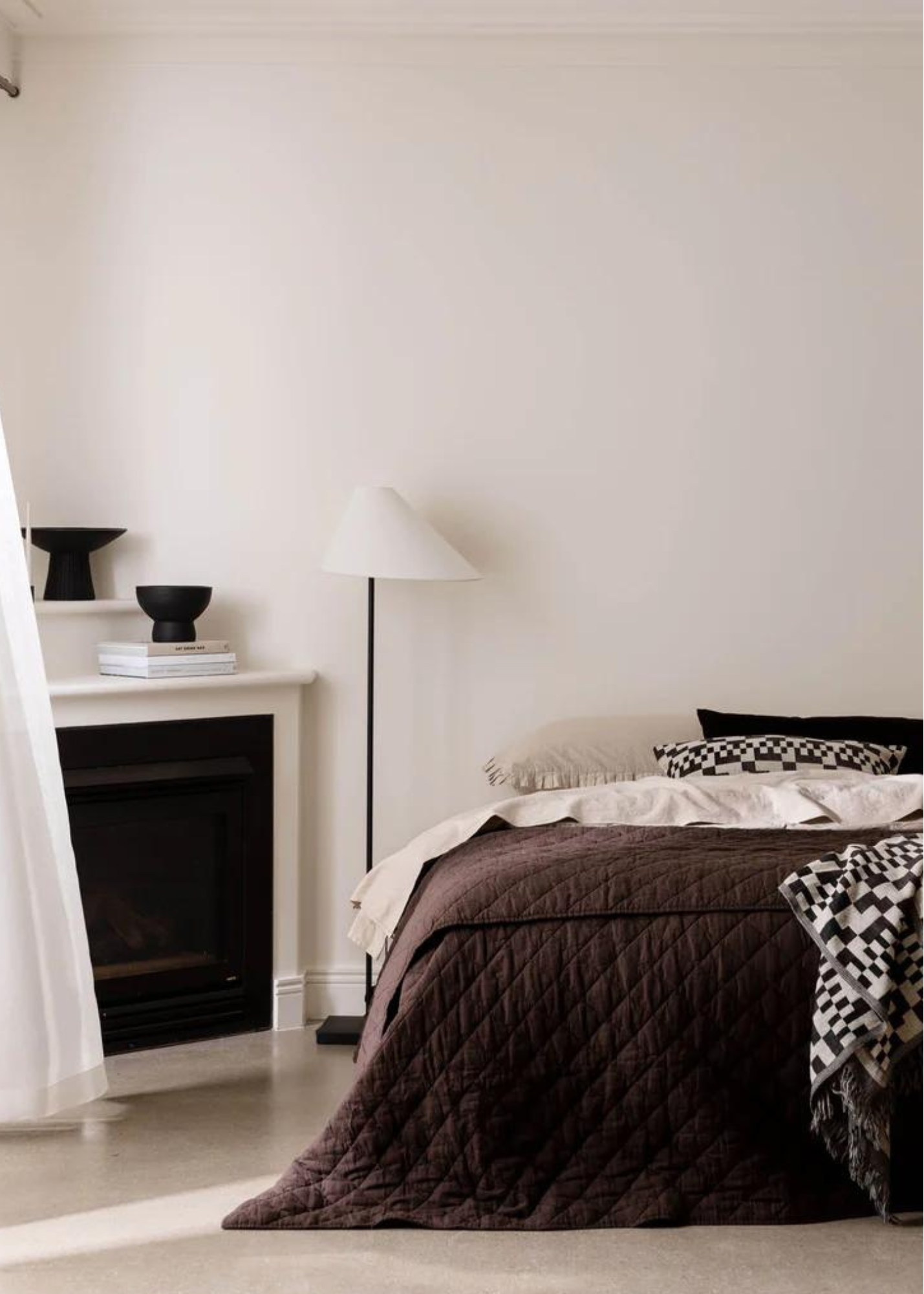 Linen Quilt | Chocolate