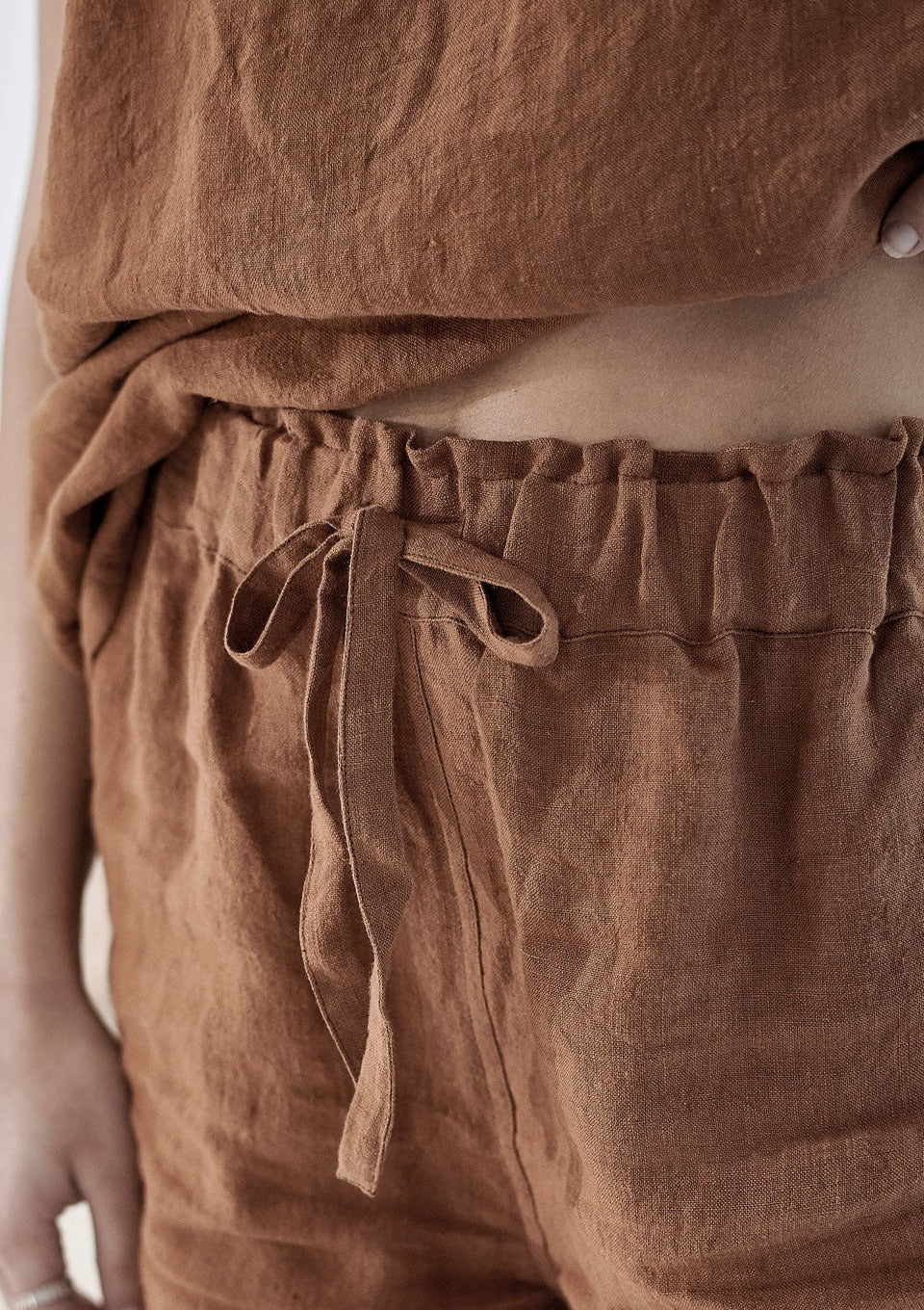 Loungewear Linen Shorts | Nutmeg