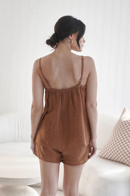Loungewear Linen Cami | Nutmeg