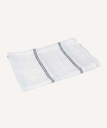 Woven Linen Tea Towel – French Stripe