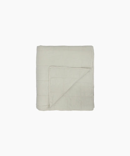 Stonewash Bed Cover in Ecru