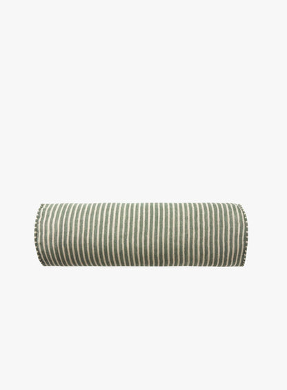 Linen Bolster Cushion | Jade