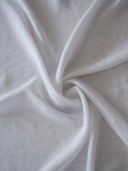 Linen Fabric | White