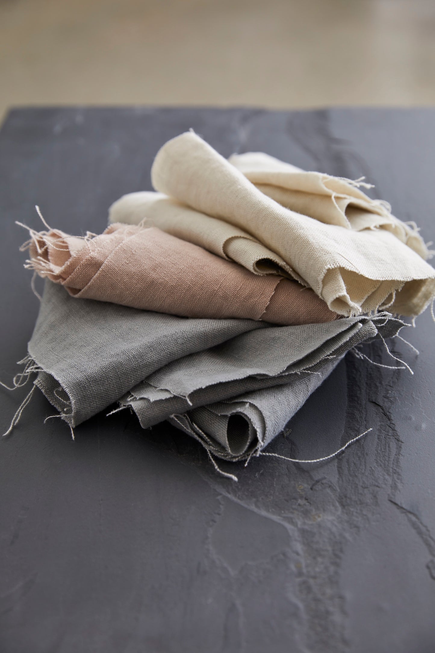 Linen Fabric | Dove Grey