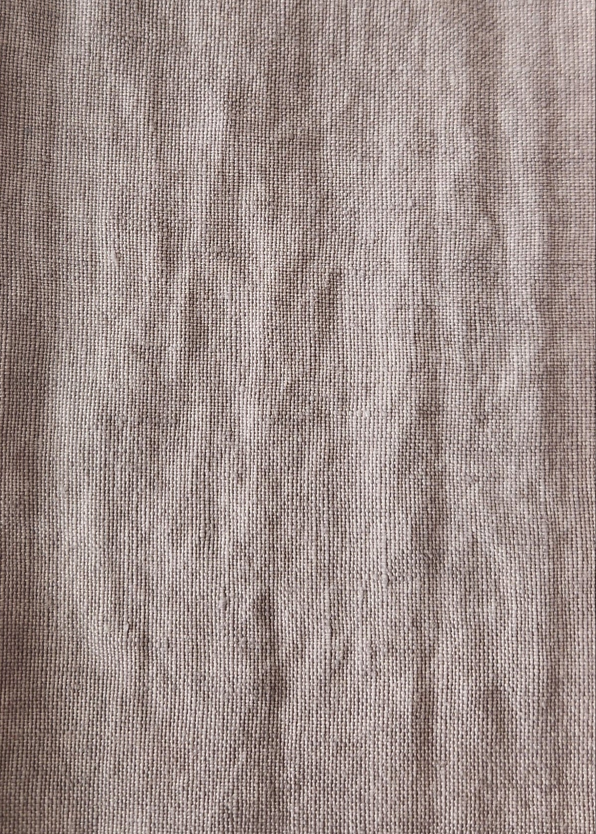 Heavy Linen Bedcover - Dusty Mauve