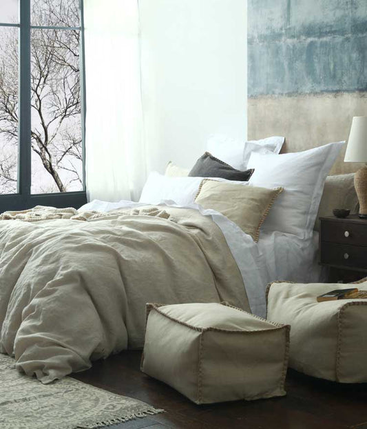 Linen Duvet Cover Set | Natural