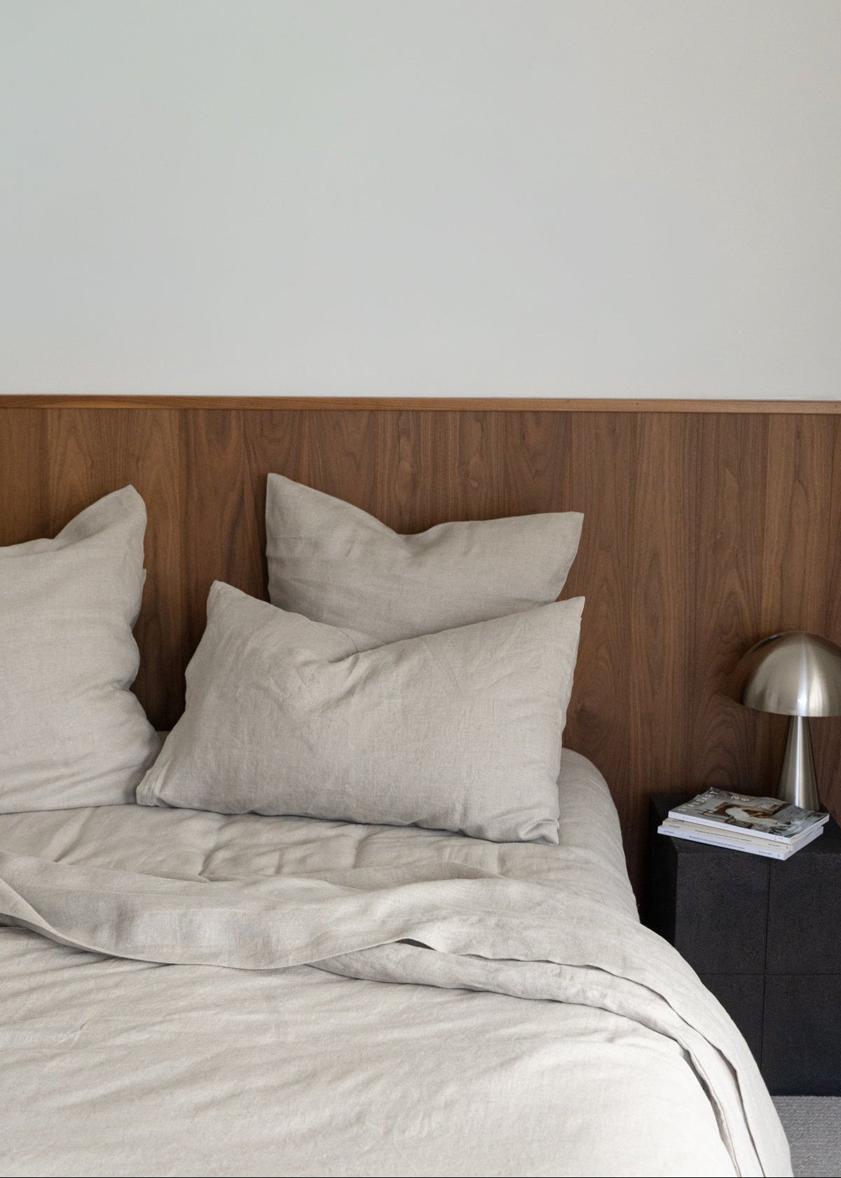 Majeste® Linen Pillowcases in Natural  | Made in New Zealand