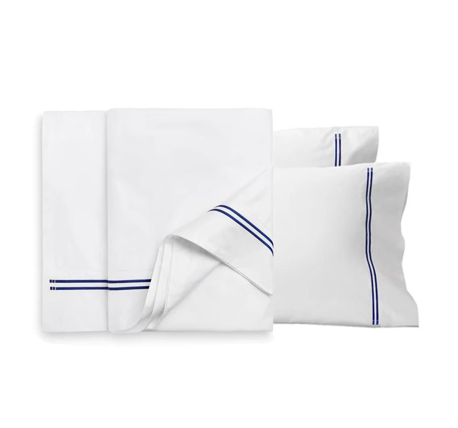 Classique Tailored Flat sheet Set | Navy