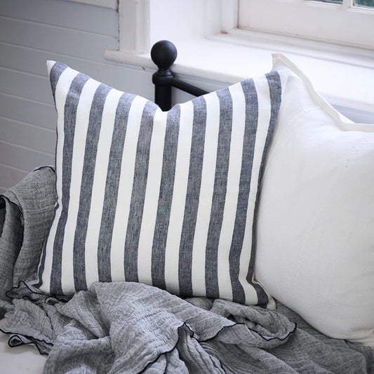 Yūgen Cushion Navy - 60cm x 60cm