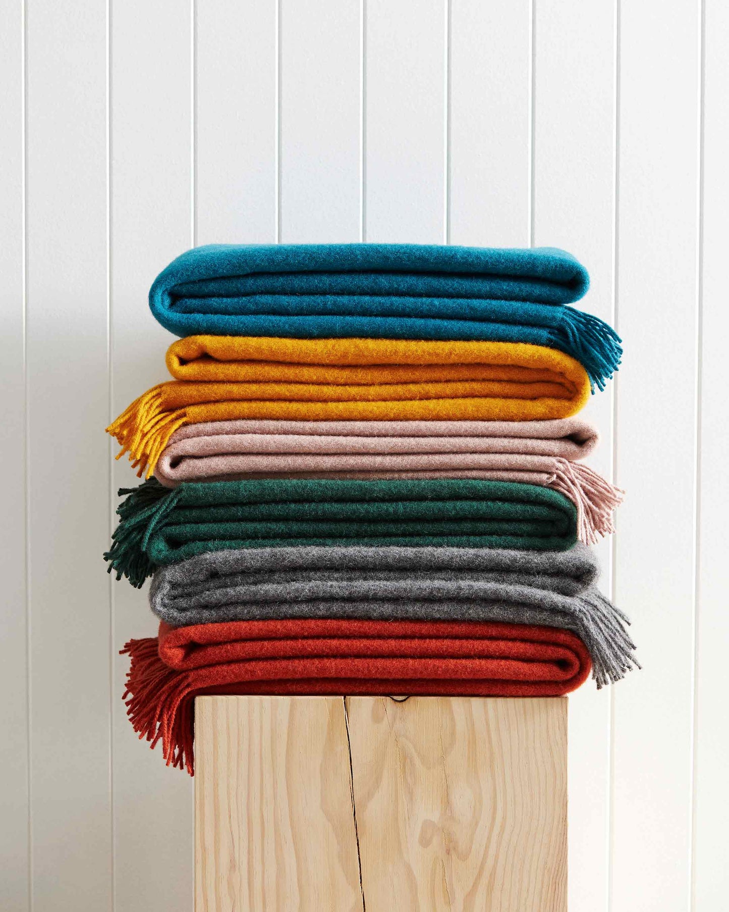 Kelp Throw Blanket - 100% New Zealand Wool