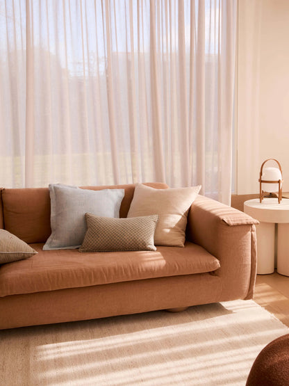 Heavy Linen Cushion - Sky