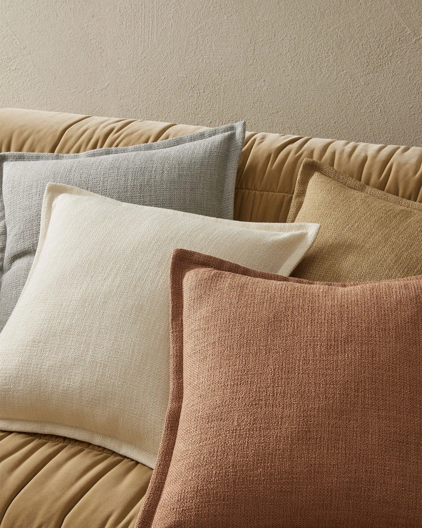 Manarola Cushion in Sandstone