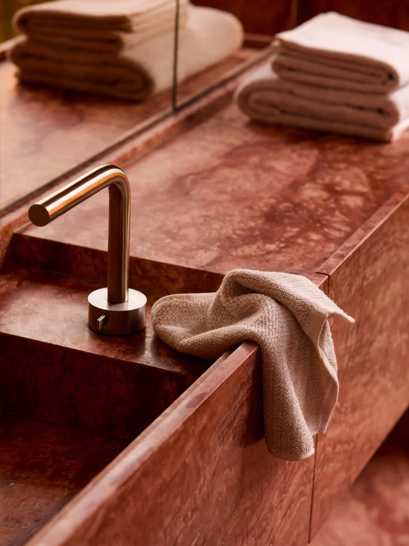 Tweed Towels | Nougat