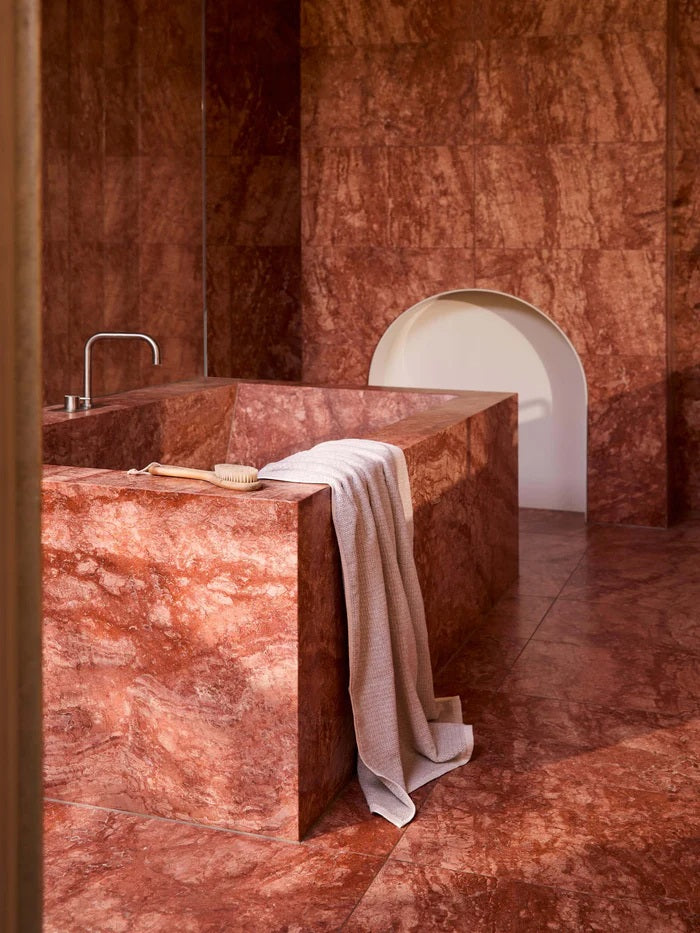 Tweed Towels | Nougat