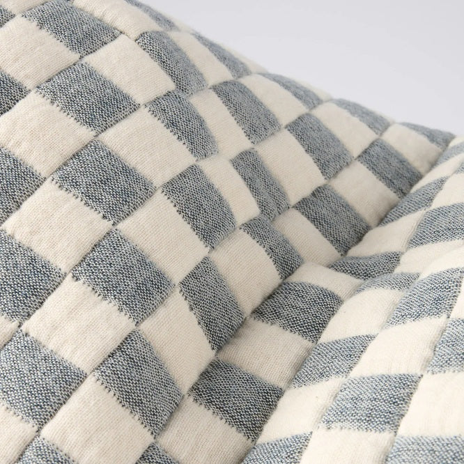 Harbour Check Lumbar Cushion – 120cm x 40cm