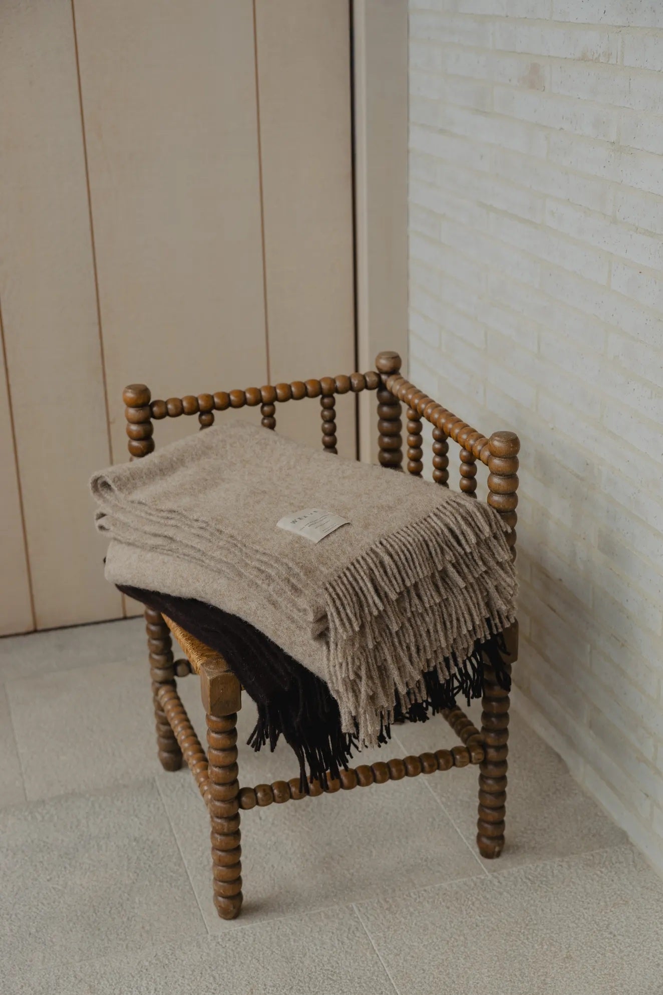 Oak Throw Blanket - 100% New Zealand Wool