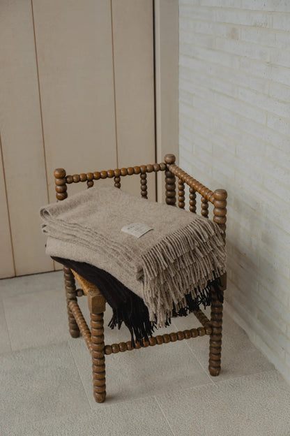 Oak Throw Blanket - 100% New Zealand Wool