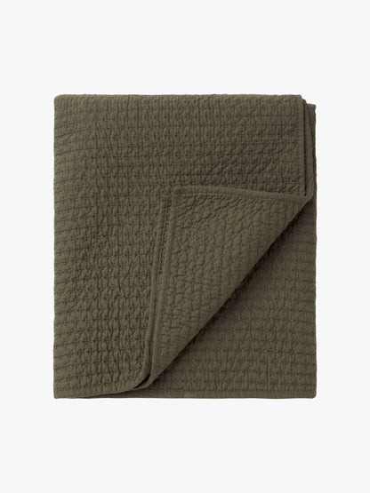 Aspen Pure Cotton Quilt - Olive