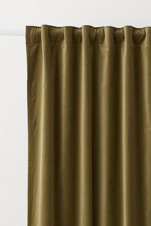 Velvet Curtains - Hidden Tab Pocket