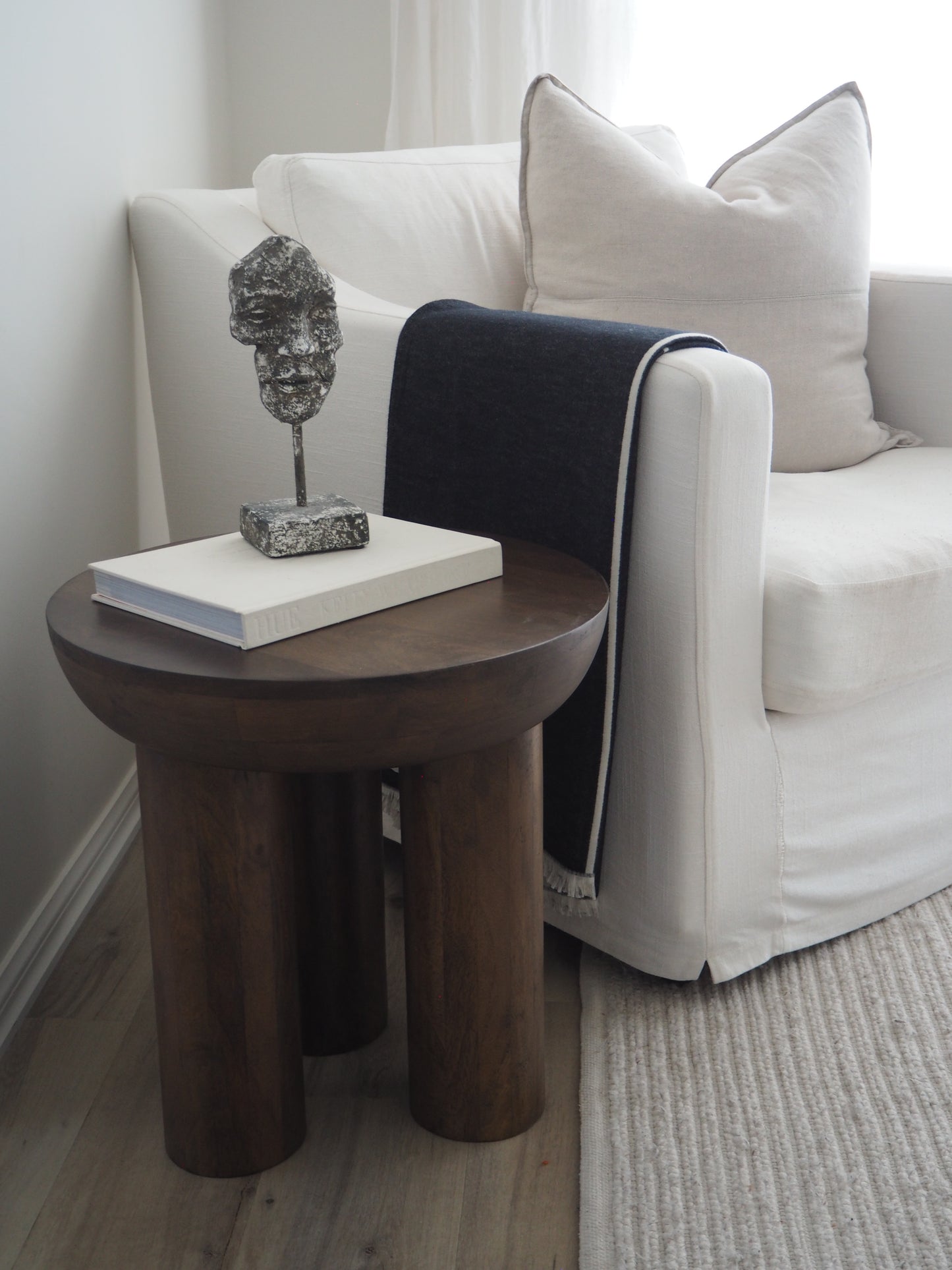 Wallnut Side Table