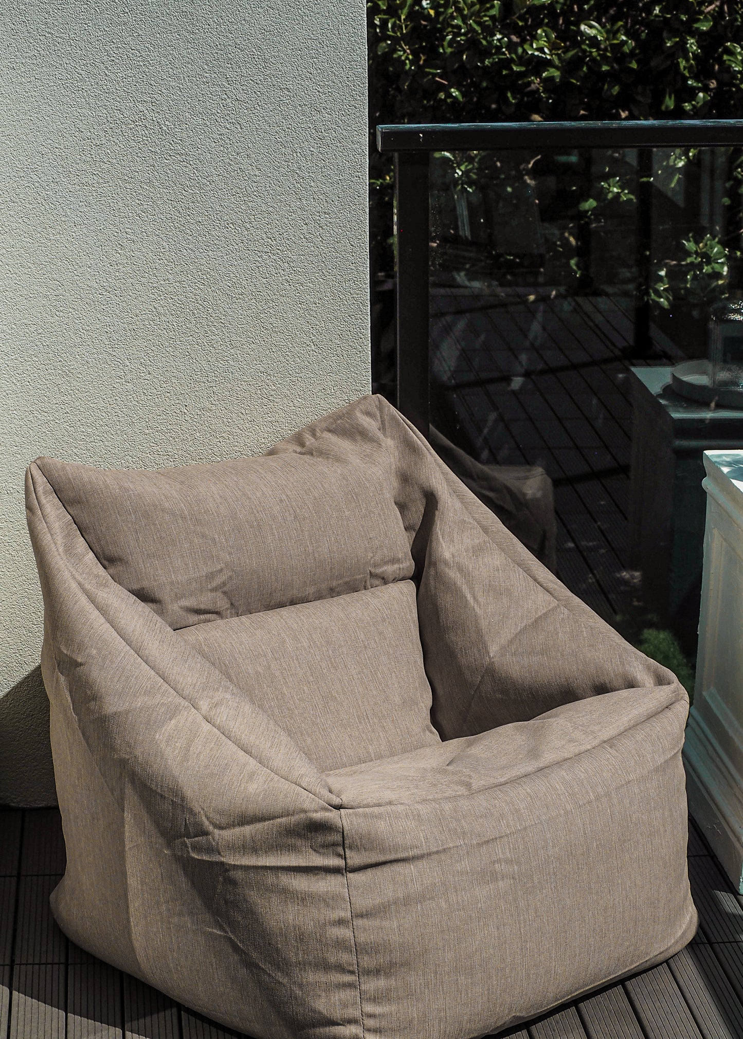 Outdoor Bean Bag Chair | Natural