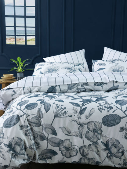 Botanical Duvet Cover Set – Bluestone