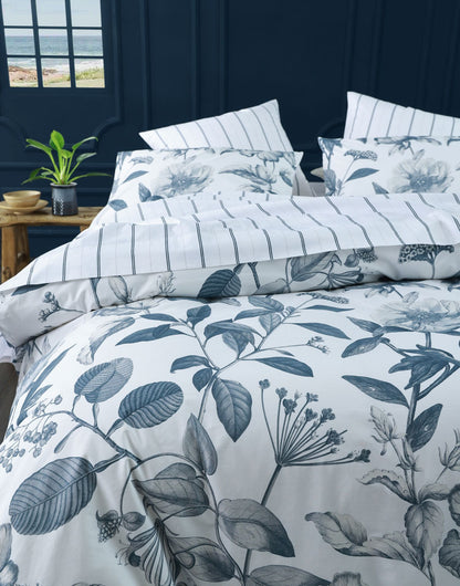 Botanical Duvet Cover Set – Bluestone