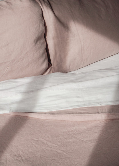 Linen Duvet Cover Set | Peony | Made In New Zealand