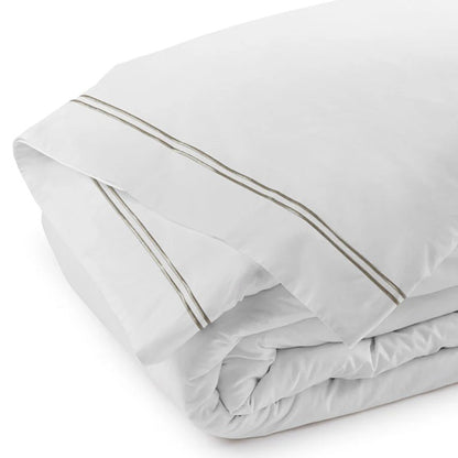 Classique Tailored Duvet Cover Set | Pewter