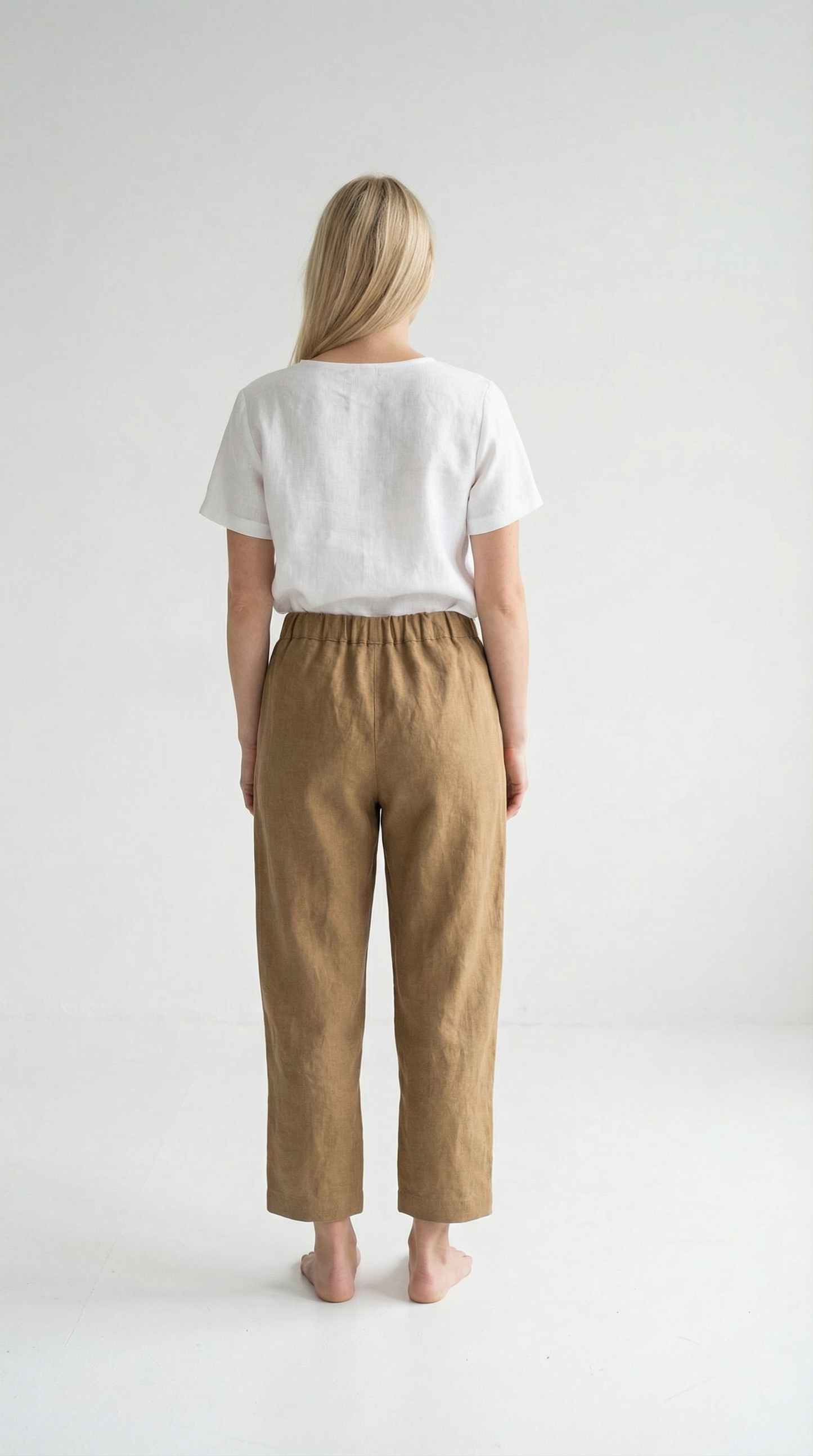 Linen Pants | Mocha