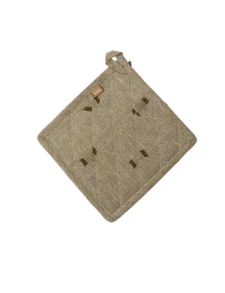 Pot Holder - Burnt Olive