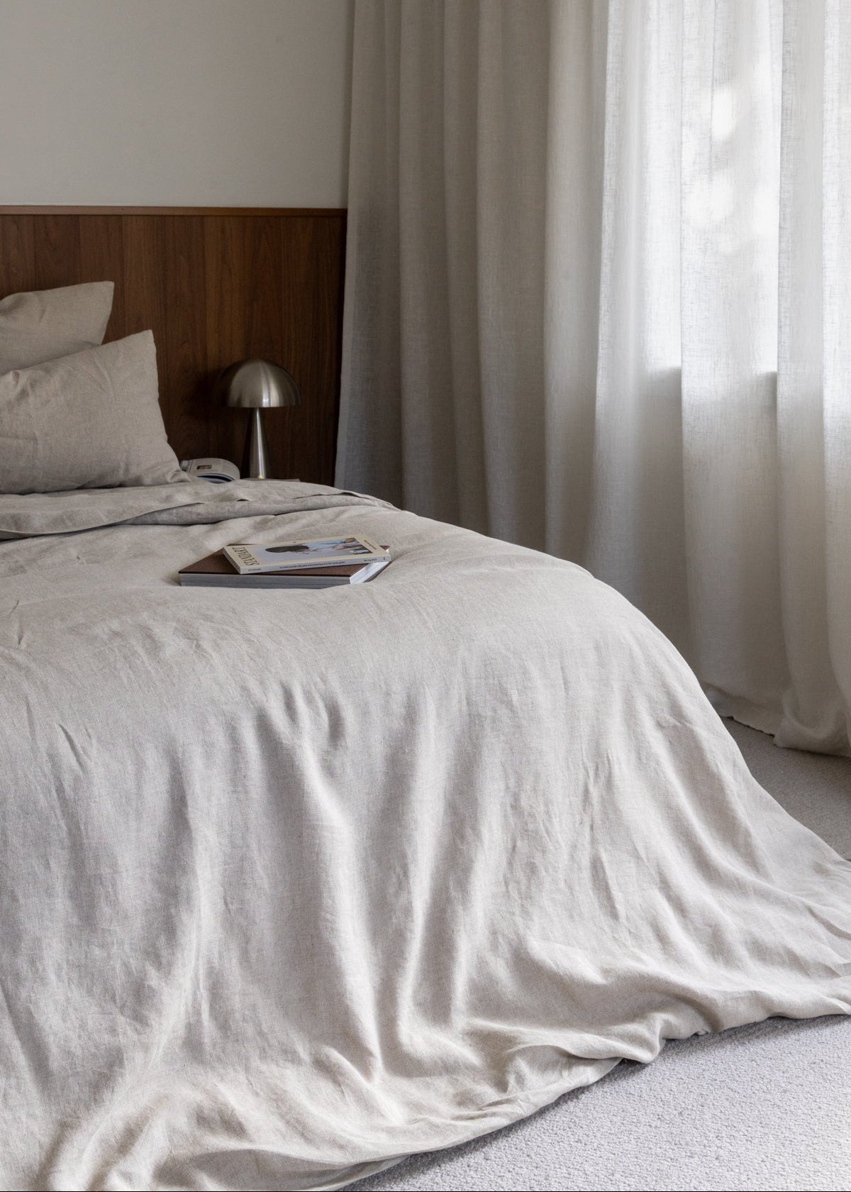 Majeste® Linen Pillowcases in Natural  | Made in New Zealand