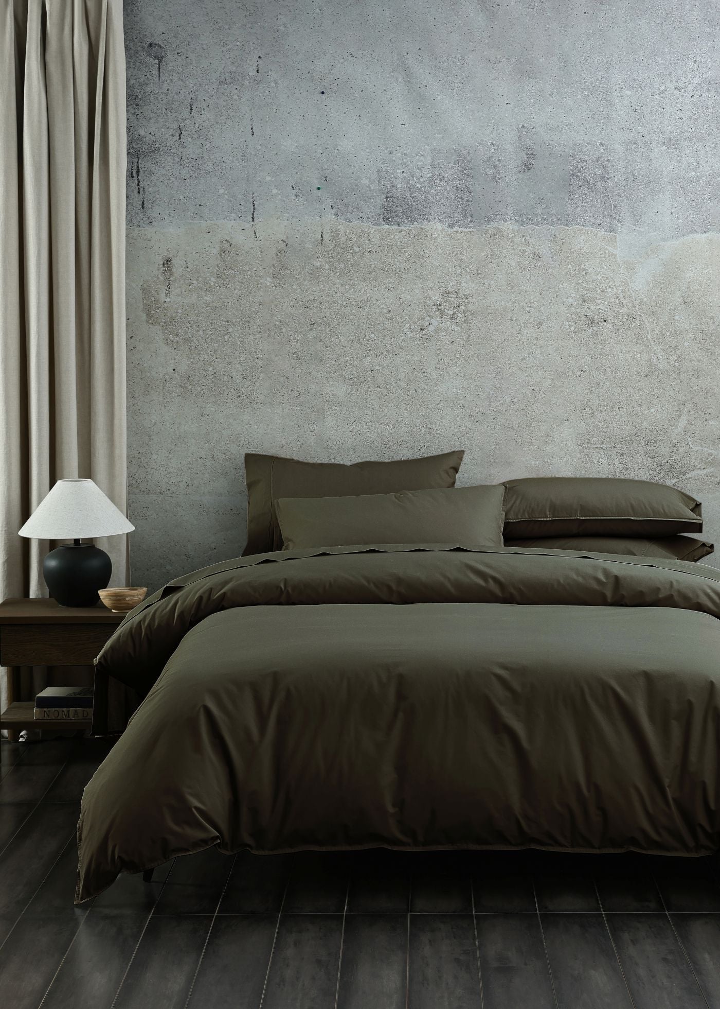 Everyday 250TC Cotton Duvet Cover Set | Ivy