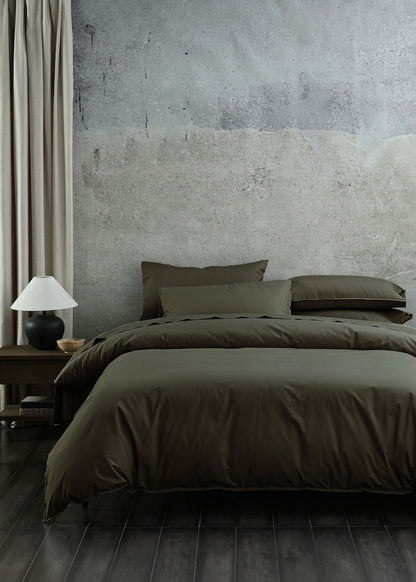 Everyday 250TC Cotton Duvet Cover Set | Ivy