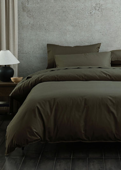 Everyday 250TC Cotton Duvet Cover Set | Ivy