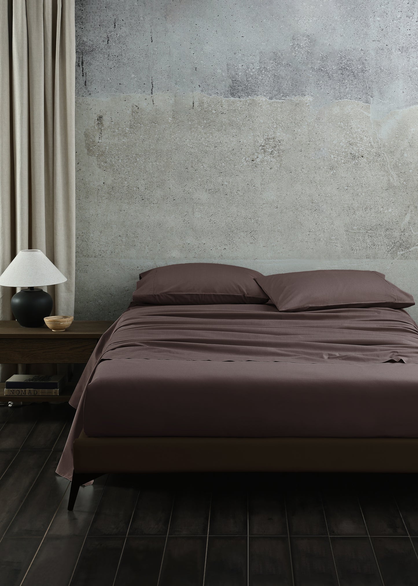 Everyday 250TC Cotton Sheet Set | Chocolate